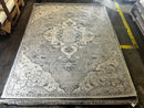 Sarah Bernhardt Silver and Grey Hand-Tufted Kashan Rug 9x12 | Banana Manor Rug Company