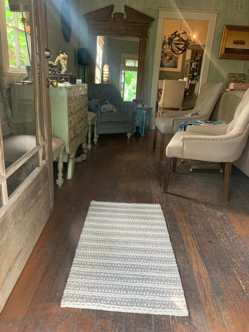 Scandinavian Angel Handwoven Rug | Banana Manor Rug Company