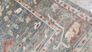 Scarlet Witch 9x12 Grey Hand-Knotted Oushak Rug | Banana Manor Rug Company