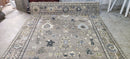 Sheila Bridges Grey Hand-Knotted Oushak Rug 8x10.3 | Banana Manor Rug Company