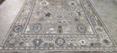 Sheila Bridges Grey Hand-Knotted Oushak Rug 8x10.3 | Banana Manor Rug Company