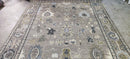 Sheila Bridges Grey Hand-Knotted Oushak Rug 8x10.3 | Banana Manor Rug Company