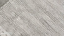 Sheryl Lynn 6.9x9.6 White and Gray Modern Handwoven Durrie Rug | Banana Manor Rug Company