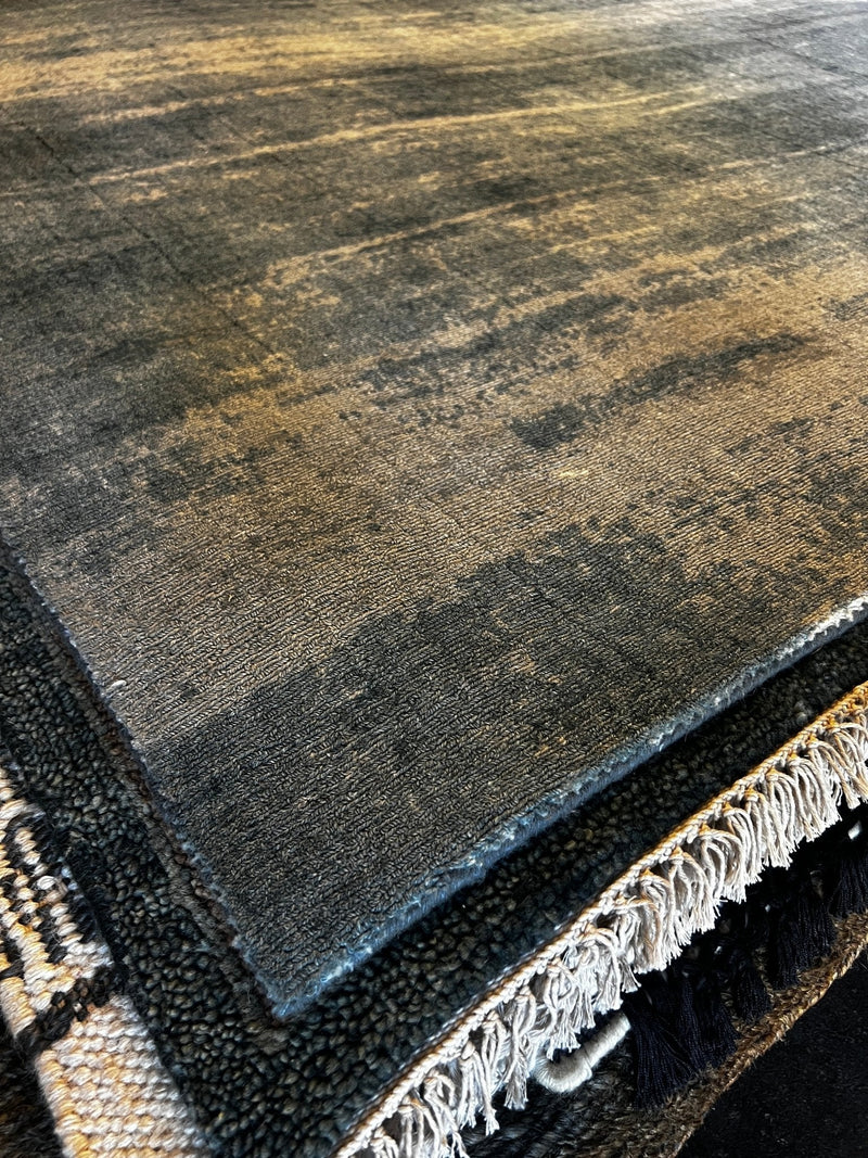 Sidse Babett Knudsen 10x14 Blue Hand-Tufted Rug | Banana Manor Rug Factory Outlet