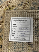 Sigrid Gurie 5x8 Beige Hand-Knotted Modern Rug | Banana Manor Rug Company