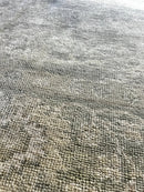 Silver Spice O'Hara 9x12 Hand-Knotted Oushak Rug Aqua and Silver O'Hara | Banana Manor Rug Factory Outlet