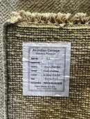 Silver Spice O'Hara 9x12 Hand-Knotted Oushak Rug Aqua and Silver O'Hara | Banana Manor Rug Factory Outlet