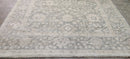 Silver Spice O'Hara Hand-Knotted Oushak Rug Aqua and Silver O'Hara 9x12 | Banana Manor Rug Company