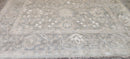 Silver Spice O'Hara Hand-Knotted Oushak Rug Aqua Silver O'Hara 10x13.9 | Banana Manor Rug Company