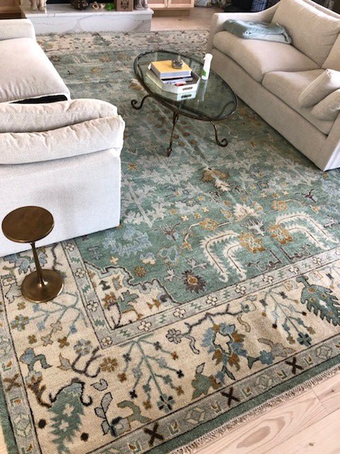 Sixth Street Allie Hand Knotted 12x14’6” Oushak | Banana Manor Rug Company