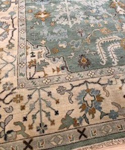 Sixth Street Allie Hand Knotted 12x14’6” Oushak | Banana Manor Rug Company