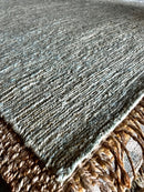 Soban (Multiple Sizes) Handwoven Aqua Jute Soumak Rug | Banana Manor Rug Factory Outlet