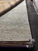 Soban (Multiple Sizes) Handwoven Aqua Jute Soumak Rug | Banana Manor Rug Company