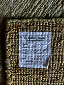 Soban (Multiple Sizes) Handwoven Aqua Jute Soumak Rug | Banana Manor Rug Factory Outlet