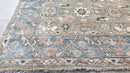 Sonja Henie Thompson 12x14.9 Grey Hand-Knotted Oushak Rug | Banana Manor Rug Company