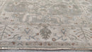 Sophisticated Southern Dream Tan 8x10 Hand-Knotted Oushak | Banana Manor Rug Company
