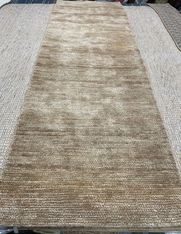 Stan "Wojo" Wojciehowicz 2.6x8 Natural Tip Sheared Runner | Banana Manor Rug Company