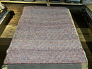 Stefan Gentles 5.6x7.6 Red and White Handwoven Rug | Banana Manor Rug Company