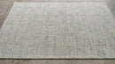 Steve 9x12 Grey and Blue Hand-Tufted Rug | Banana Manor Rug Company