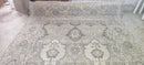 Sue Capelli Grey Hand-Knotted Oushak Rug 8x10 | Banana Manor Rug Company