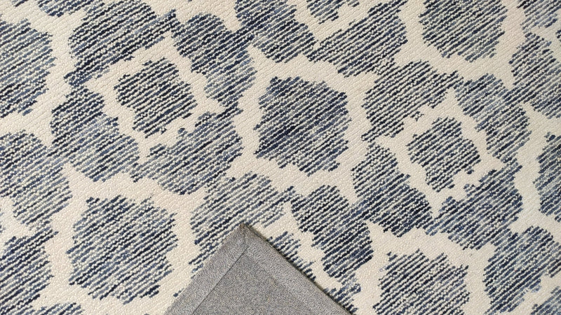 Susan 6x9 Ivory and Grey Hand-Tufted Rug | Banana Manor Rug Company