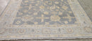 Tatyana Miron Grey and Light Grey Hand-Knotted Oushak Rug 8x10 | Banana Manor Rug Company