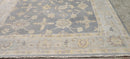 Tatyana Miron Grey and Light Grey Hand-Knotted Oushak Rug 8x10 | Banana Manor Rug Company