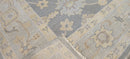 Tatyana Miron Grey and Light Grey Hand-Knotted Oushak Rug 8x10 | Banana Manor Rug Company