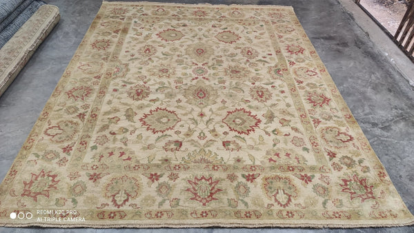 Taylor Hand-Knotted 8x9.9 Oushak | Banana Manor Rug Company