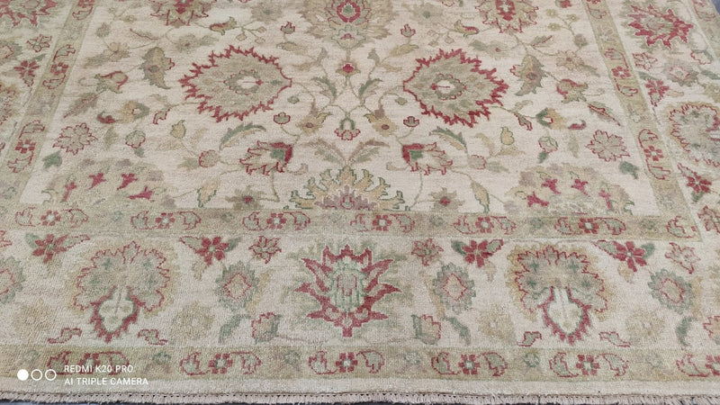 Taylor Hand-Knotted 8x9.9 Oushak | Banana Manor Rug Company