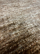 T.C. Calvin 4.9X8 Brown Sheared Durrie Rug | Banana Manor Rug Company