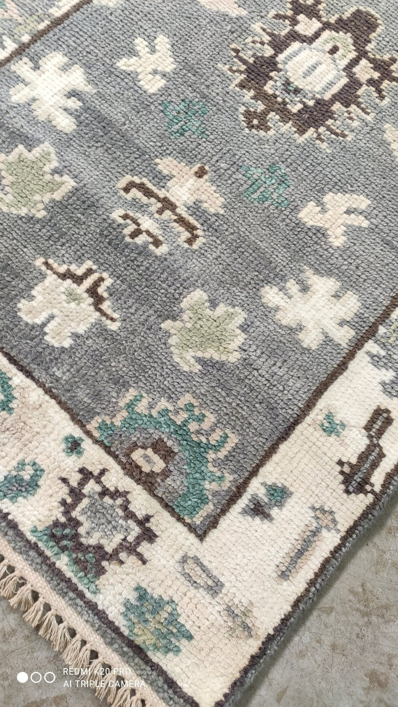 Teagan 2.9x10 Hand-Knotted Oushak Runner | Banana Manor Rug Company