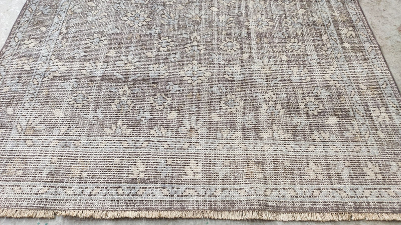 Tenley 7x10 Hand-Knotted Grey Oushak Rug | Banana Manor Rug Company