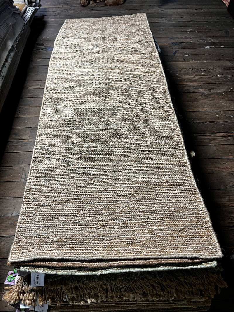 The Brandon/Robert Cunundrum Handwoven Natural Jute Runner (Multiple Sizes) | Banana Manor Rug Factory Outlet