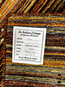 The Continental 4x5.9 Brown Handwoven Rug | Banana Manor Rug Company