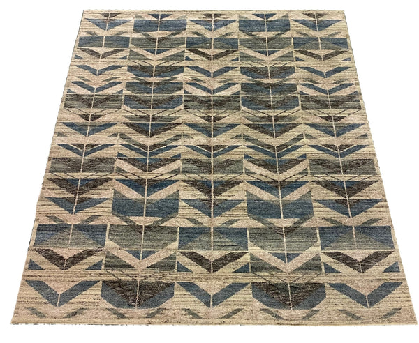 The Right Wavelength Handknotted Rug | Banana Manor Rug Company