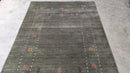 The Yada Yada 4x5.9 Brown Handwoven Rug | Banana Manor Rug Company
