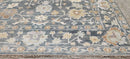 Tina Chow 9x12 Grey Hand-Knotted Oushak Rug | Banana Manor Rug Company