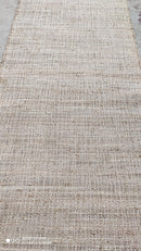 Todd Alquist 2.6x13 Handwoven Silver Jute Runner | Banana Manor Rug Company