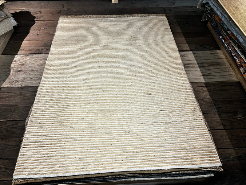Tom and Tom 5.3x7.6 Sisal & Cotton Rug | Banana Manor Rug Company