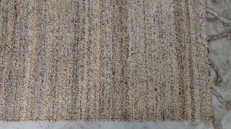 Tondo Handwoven Textured Sari Silk Rug 5x8 (Multiple Colors) | Banana Manor Rug Company