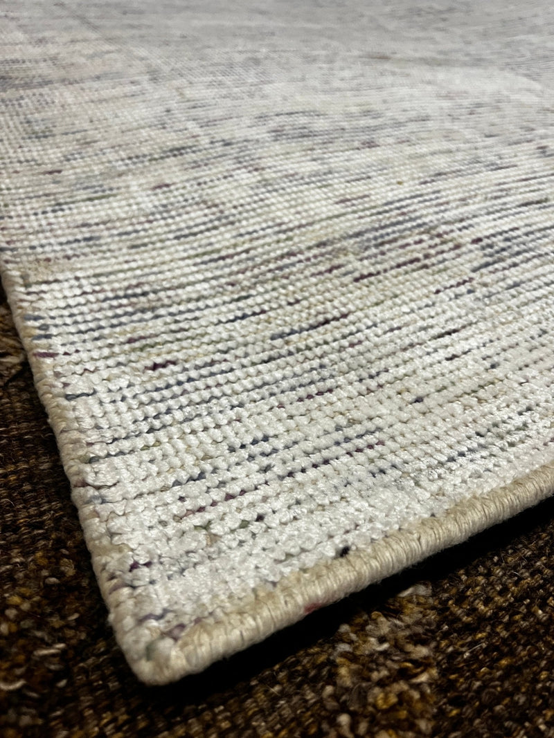 Trish Sheats Beiged Hand-Knotted Textured Rug 4.9x6.6 | Banana Manor Rug Company