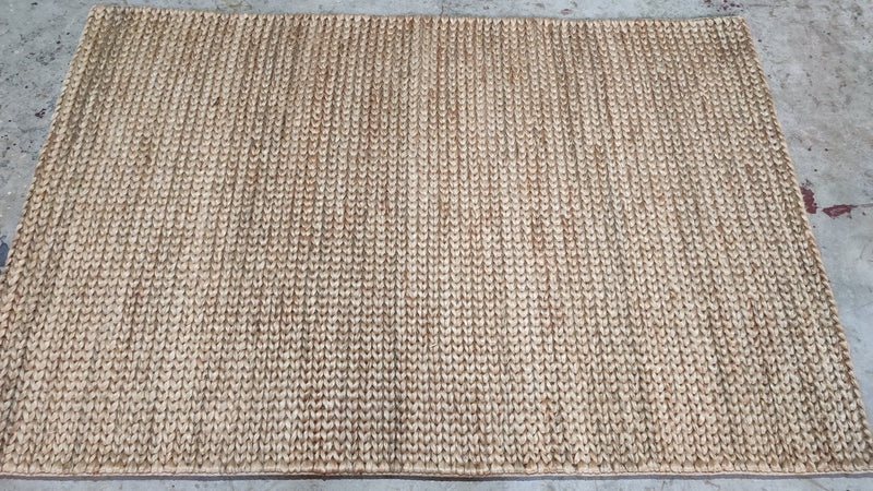 Tucker McElroy 4.6x6.9 Handwoven Big Choti Natural Rug | Banana Manor Rug Company