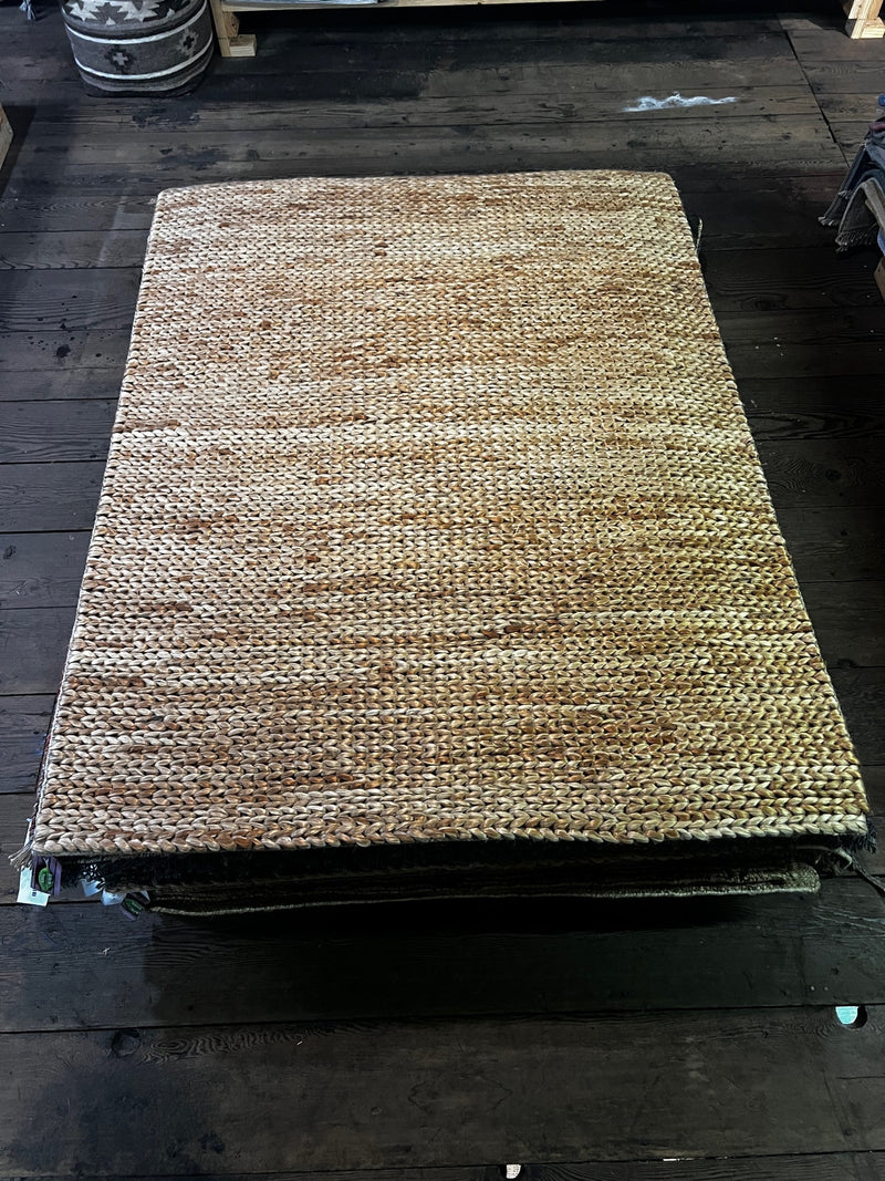 Tucker McElroy 4.6x6.9 Handwoven Big Choti Natural Rug | Banana Manor Rug Company