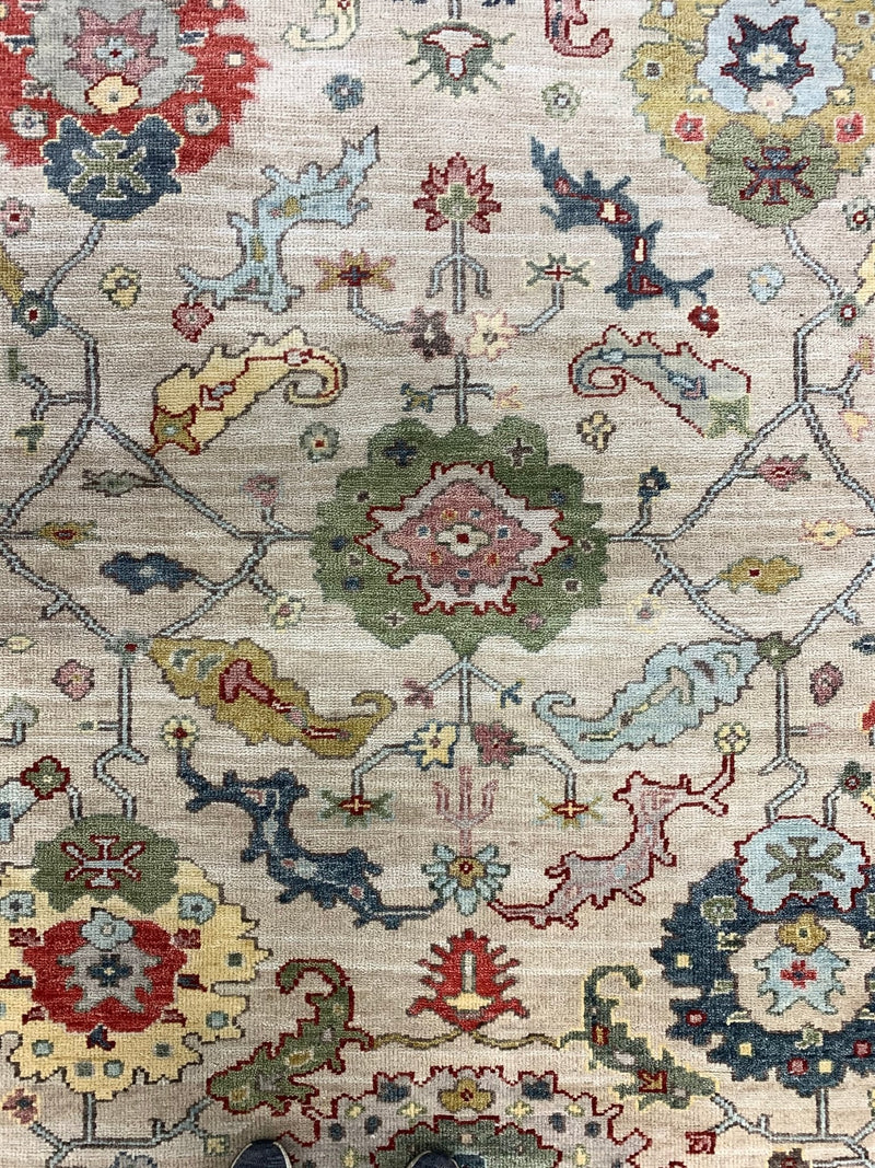 Ulla Hand-Knotted 8x10 Oushak | Banana Manor Rug Company