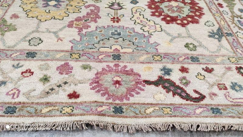 Ulla Hand-Knotted 8x10 Oushak | Banana Manor Rug Company