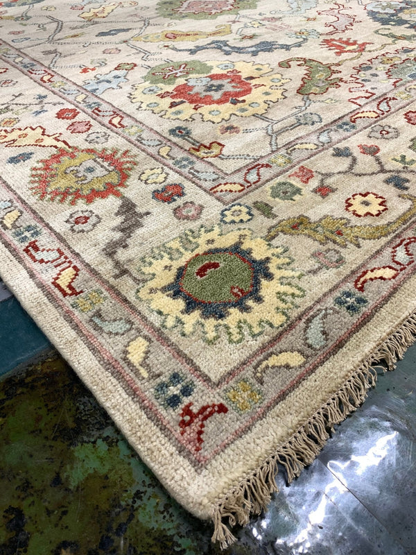 Ulla Hand-Knotted 8x10 Oushak | Banana Manor Rug Company