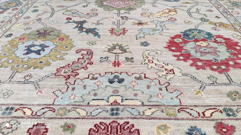 Ulla Hand-Knotted 8x10 Oushak | Banana Manor Rug Company