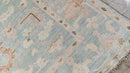 Valkyrie 8x9.9 Light Blue Hand-Knotted Oushak Rug | Banana Manor Rug Company
