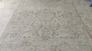 Vanna 6x9 Silver and Grey Hand-Knotted Oushak Rug | Banana Manor Rug Company
